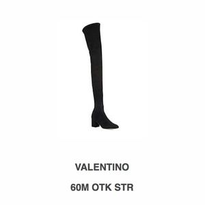 OTK Valentino black suede boots